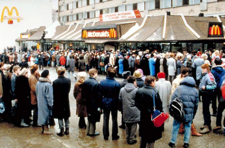 mcdonalds, москва, 90-е