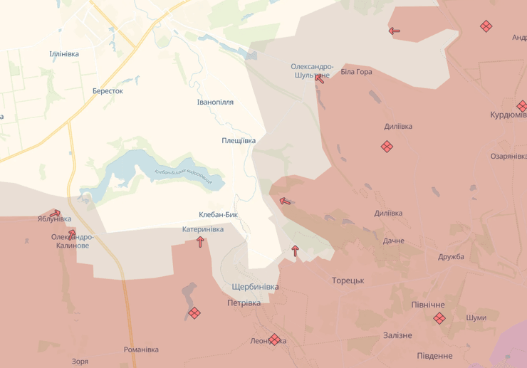 Бої біля Торецька та Білої Гори