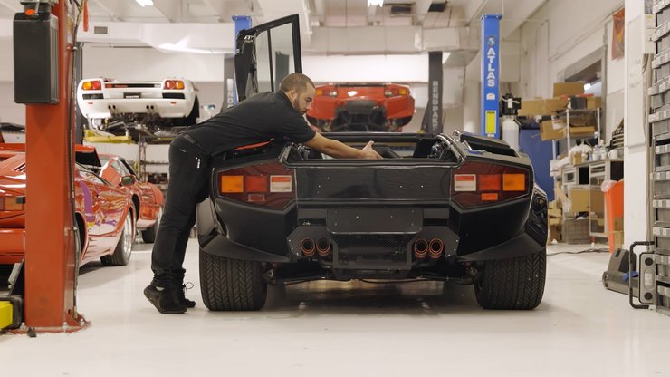 Lamborghini Countach, Lamborghini Countach 1986, суперкар Lamborghini, Lamborghini Countach LP5000 QV