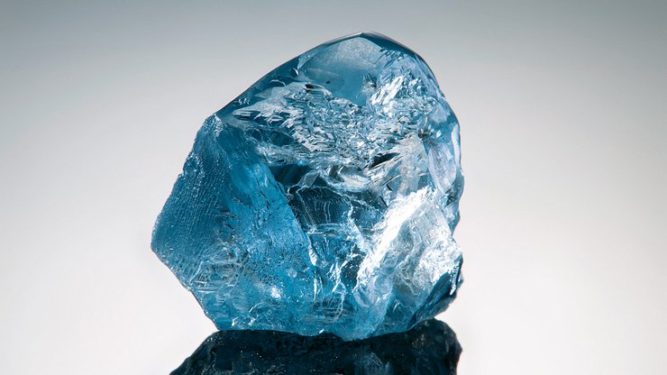 Голубой алмаз, шахта "Куллинан", редкий алмаз, самые редкие драгоценные камни, самый крупный алмаз, самый дорогой бриллиант,