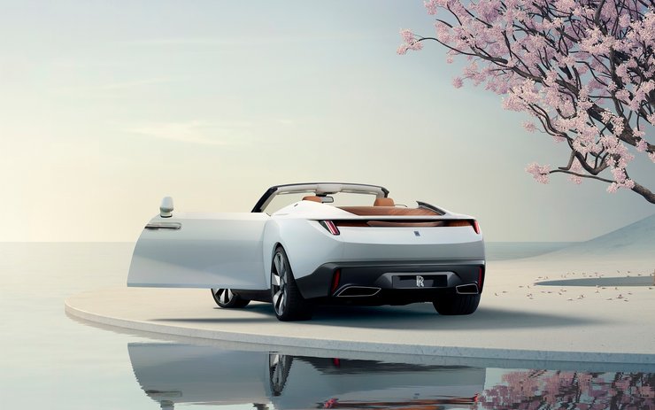 Rolls-Royce Droptail, Rolls-Royce Arcadia Droptail,новый Rolls-Royce Droptail, кабриолет Rolls-Royce