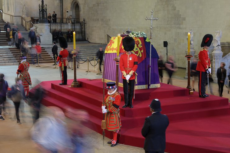 королівський похорон, похорон королеви єлизавети