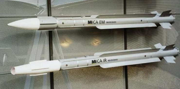 авиационные ракеты MICA