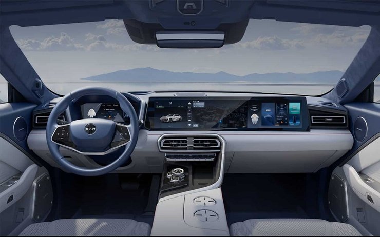 салон Sar Mecha Dragon, Sar Mecha Dragon, Great Wall, китайський електромобіль