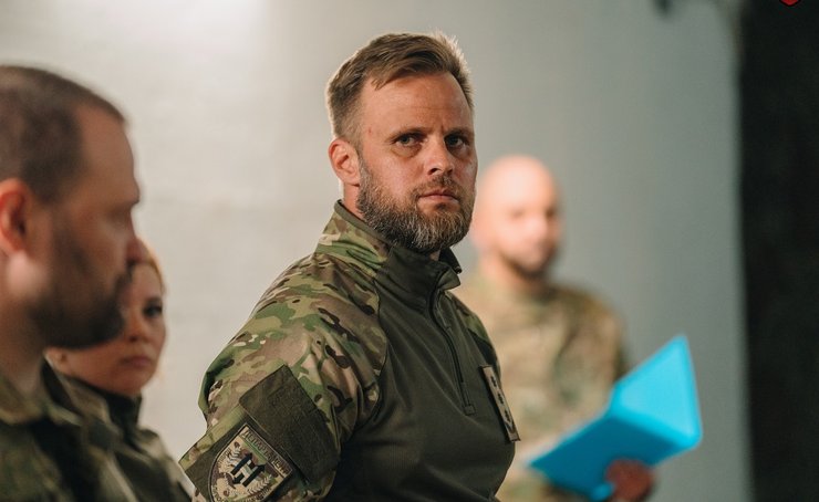 Фото Героя України Максима Казбана