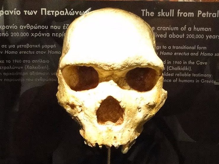 древний череп пещера