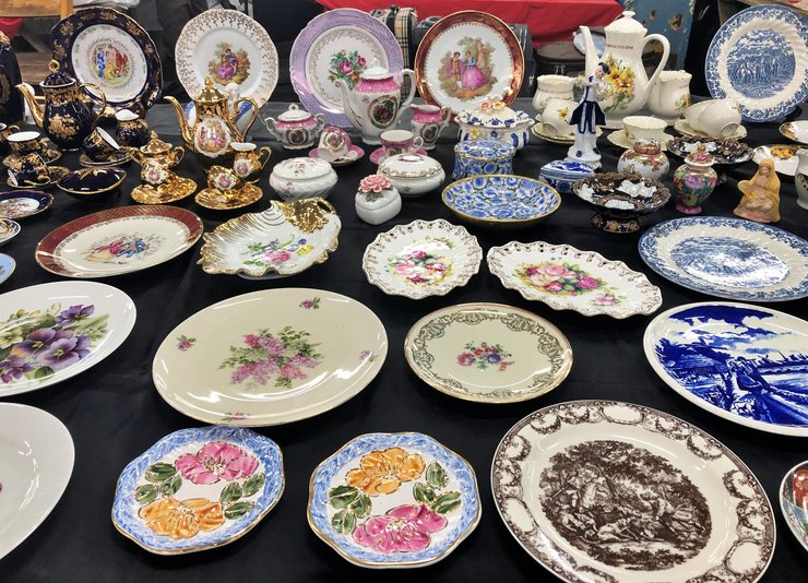 посуда барахолка секонд-хенд