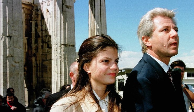 афіна онассіс із батьком