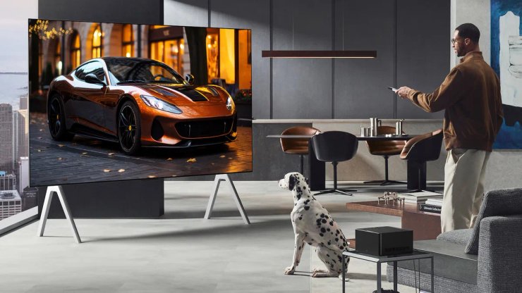 Телевизор LG c Zero Connect Box