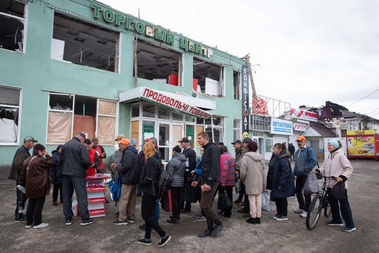 Балаклея после оккупации, Балаклея, оккупация Балаклеи, освобождение Балаклеи,