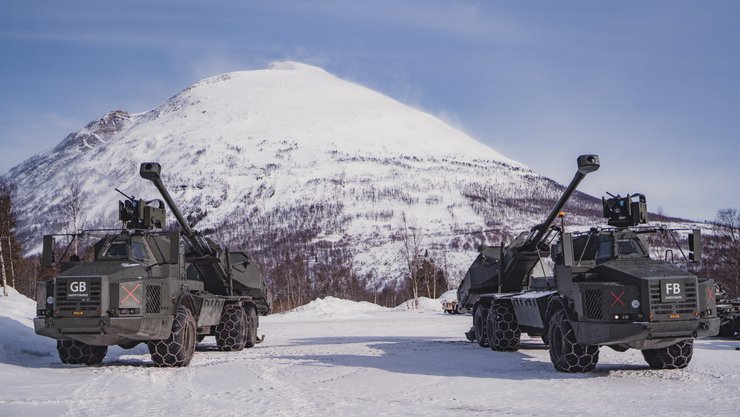 Норвегия дроны Flamingo Valkyrie CV90 корректировка артиллерии дроны Flamingo Valkyrie CV90