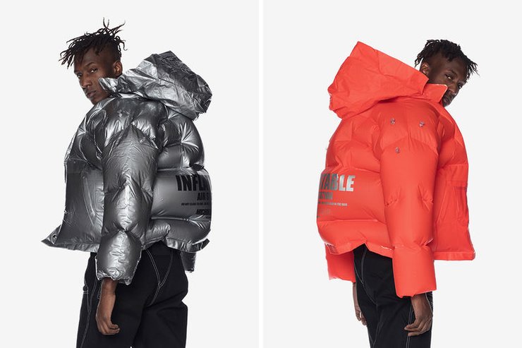 надутая куртка, модная куртка, тренд сезона