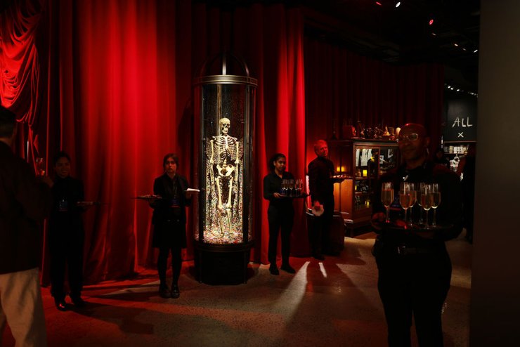 виставка Джонні Деппа в Нью-Йорку, люди