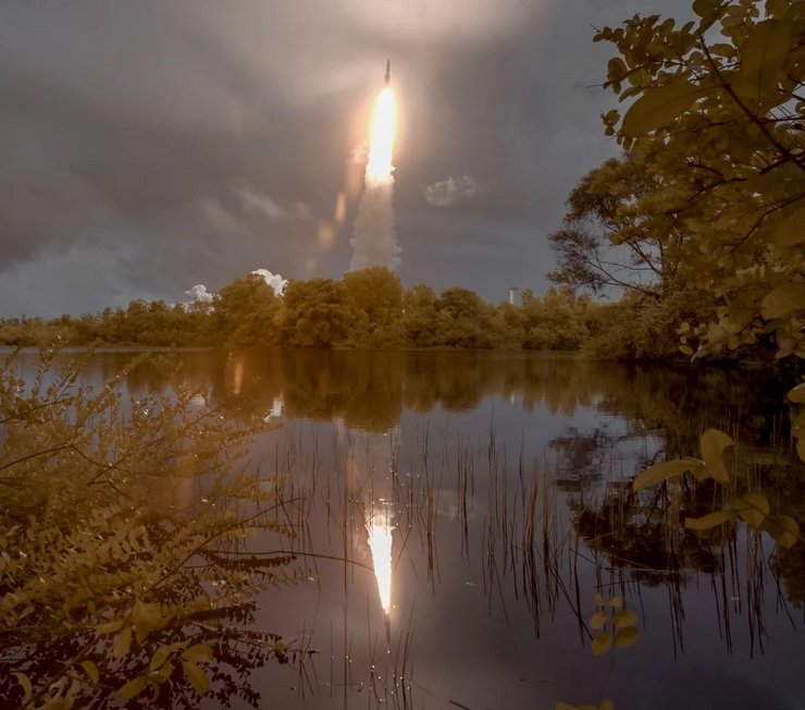 Ракета, Ariane 5, старт ракеты