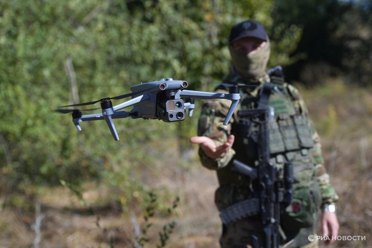 Російський окупант-оператор БПЛА