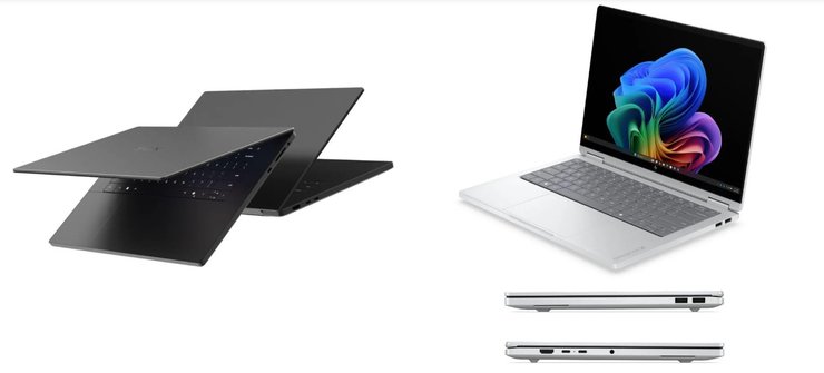 Dell XPS 16 HP Omnibook X 14 ноутбуки RTX Spark HP Omnibook X 14