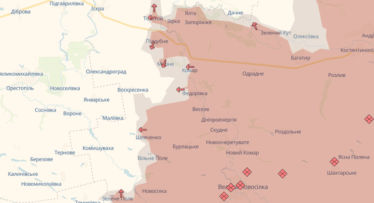 карта deepstate