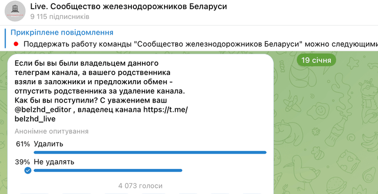 Білорусь паблік опитування