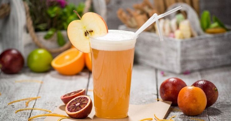 Теплый яблочный сидр