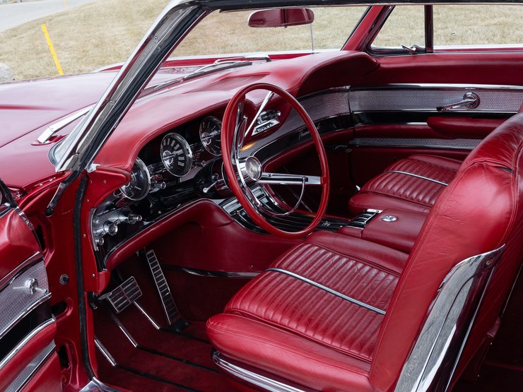 салон Ford Thunderbird, Ford Thunderbird Italien, Ford Thunderbird 1963