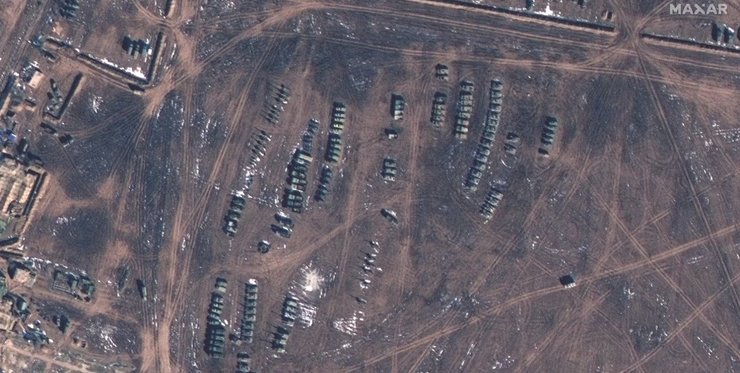 Крим, окупація, півострів, знімок, супутниковий знімок, зміцнення, окопи, контрнаступ зсу