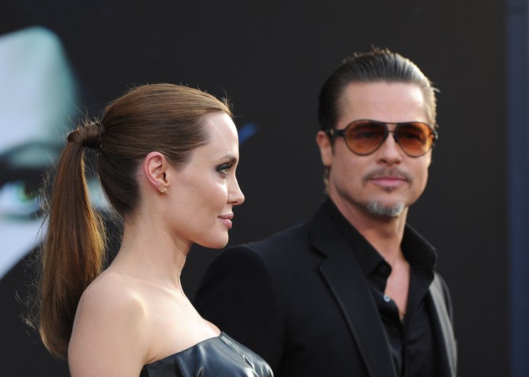 Анджелина Джоли и Брэд Питт