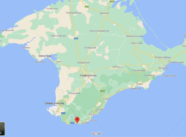 Селище Паркове, де міг перебувати Царьов