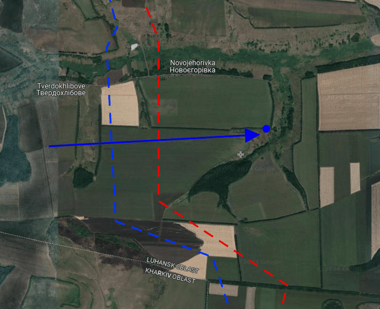 Бої на сході, 3 ОШБр, карта, OSINT, бій, Новоєгорівка, Куп'янськ, Борова