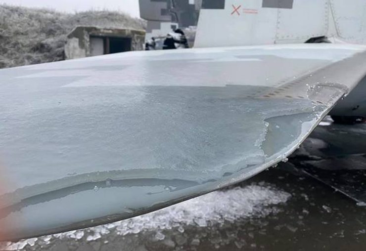 ВСУ, Воздушные силы, Обледенение, Непогода, Ангар, Аэродром, МИГ-29