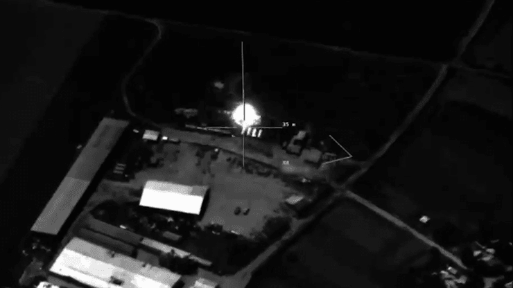 Заявление Минобороны проиллюстрировали такими кадрами