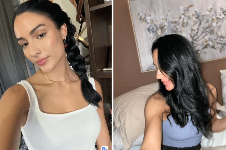 Элизабет Севиньи из Нью-Джерси, США, полностью облысевшая, женщина приняла участие в конкурсе красоты