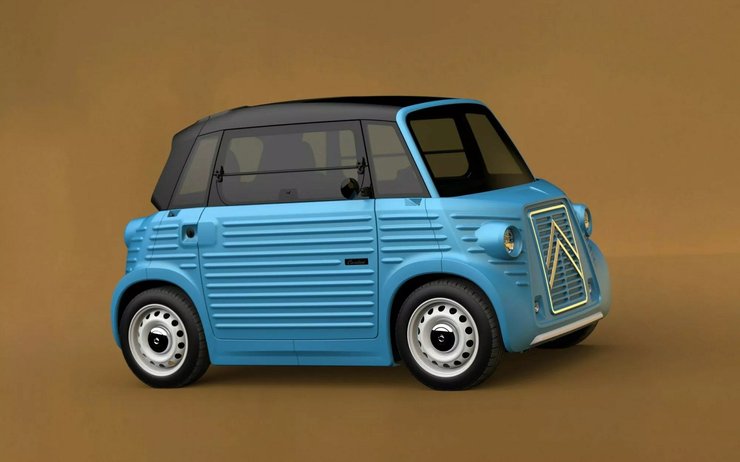 Citroen Ami, Type-Ami, тюнинг Citroen Ami, Citroen Type H, электромобиль Citroen