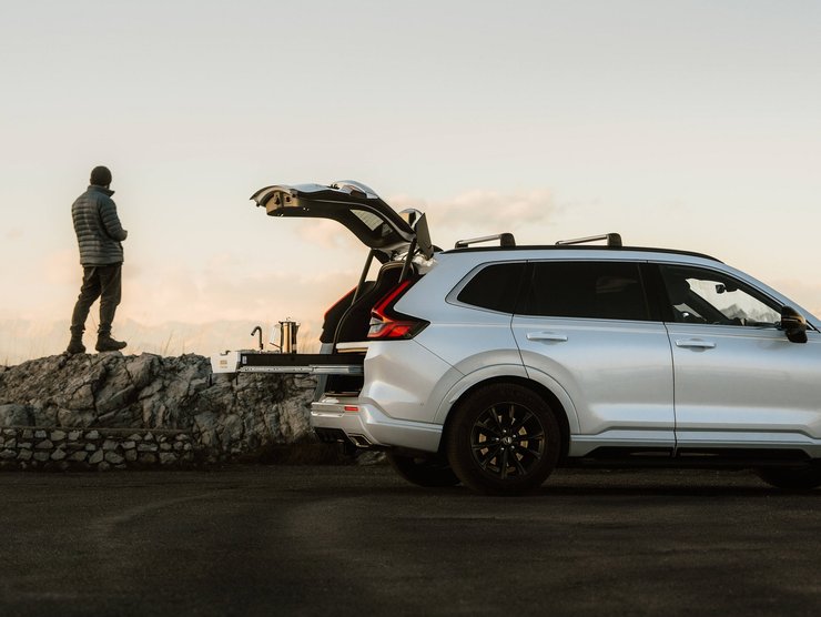 Honda CR-V Dream Pod, новая Honda CR-V, кроссовер Honda CR-V, автодом Honda, дом на колесах