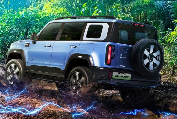 новий BAIC BJ40, позашляховик BAIC, китайський позашляховик