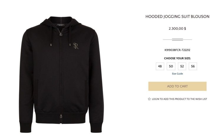 Худи Stefano Ricci