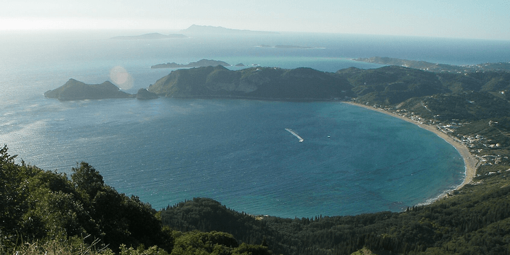 залив св. Георгия, остров Корфу