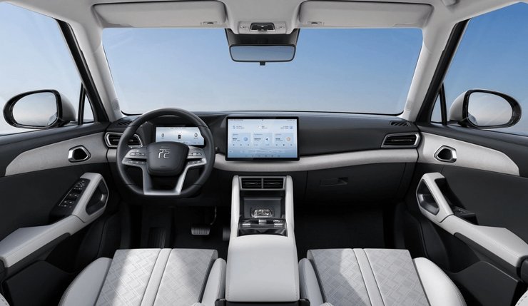 салон BYD Atto 2, новый BYD Atto 2, BYD Yuan UP, электромобиль BYD, электромобиль BYD