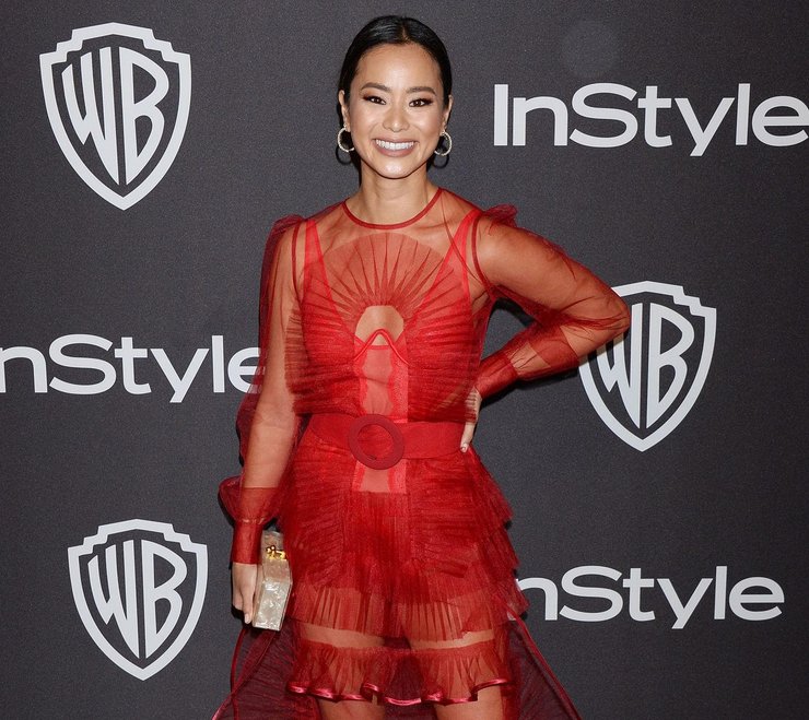 Nadya Dzyak, фото, платье, джейми чанг, золотой глобус