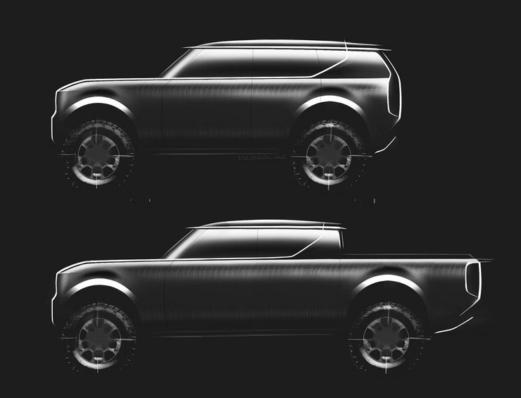 Volkswagen Scout, электромобили Scout, внедорожник Scout, пикап Scout,