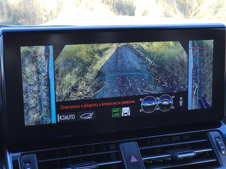 Інтер'єр нового Land Cruiser 300, центральний монітор Toyota Land Cruiser 300, Toyota land cruiser 300 gr sport фото