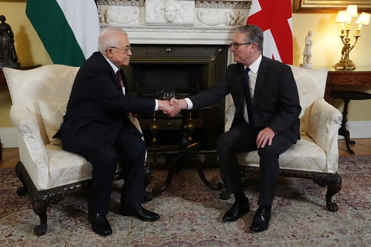 Встреча Стармера и Аббаса 8 сентября 2025