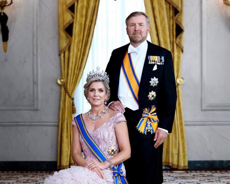 король Нідерландів Віллем-Александр і його дружина королева Максима