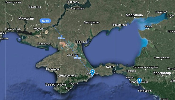 Порты на Черном море