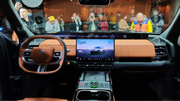 салон Jetour Zongheng G700, новый Jetour Zongheng G700, Jetour Zongheng, внедорожник Jetour, внедорожник Jetour