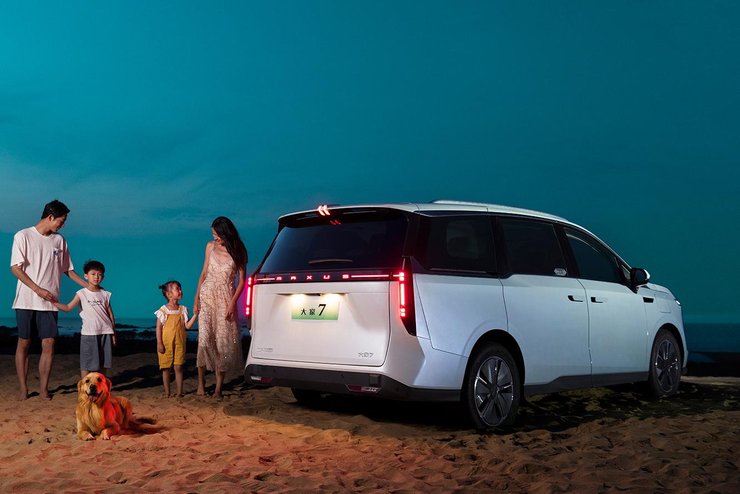 Maxus Dajia 7, Maxus Dajia, китайский электромобиль, китайский минивэн