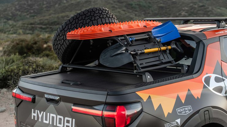 Hyundai Santa Cruz, пикап Hyundai, новый Hyundai Santa Cruz