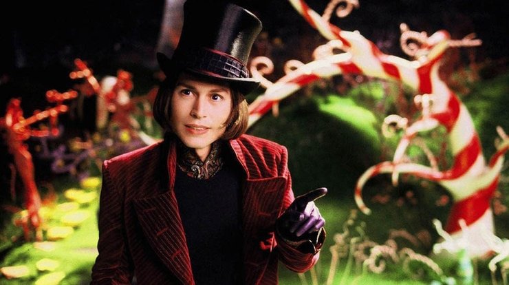 джонні депп Вонка, шоколадна фабрика, роальд даль, віллі вонка, умпа лумпа