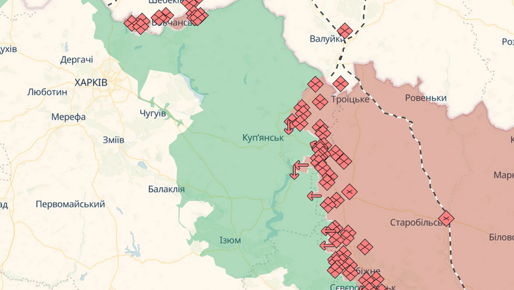 Ситуация на Купянском направлении