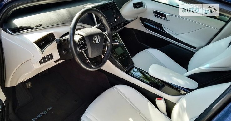 Toyota Mirai, Toyota Mirai 2018, Электромобиль Toyota, седан Toyota