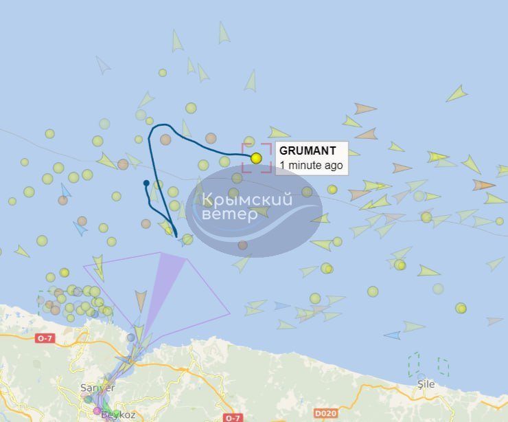 Крымский ветер, судно РФ